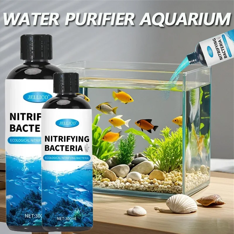 Aquarium Fish Breeding - 300ml Nitrifying Bacteria Liquid Fish Tank