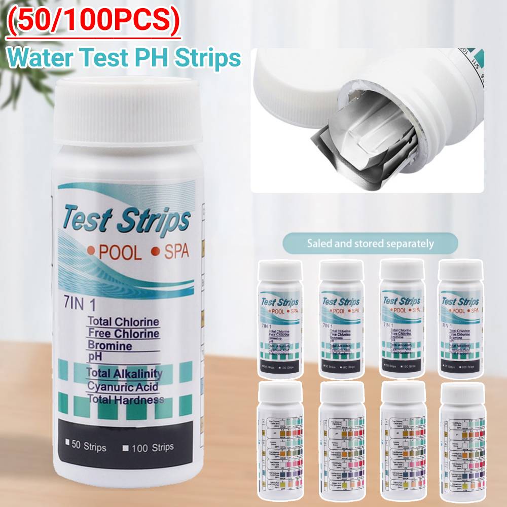 50/100PCS Water Test PH Strips - Aquarium Fish Accessories recension och pris