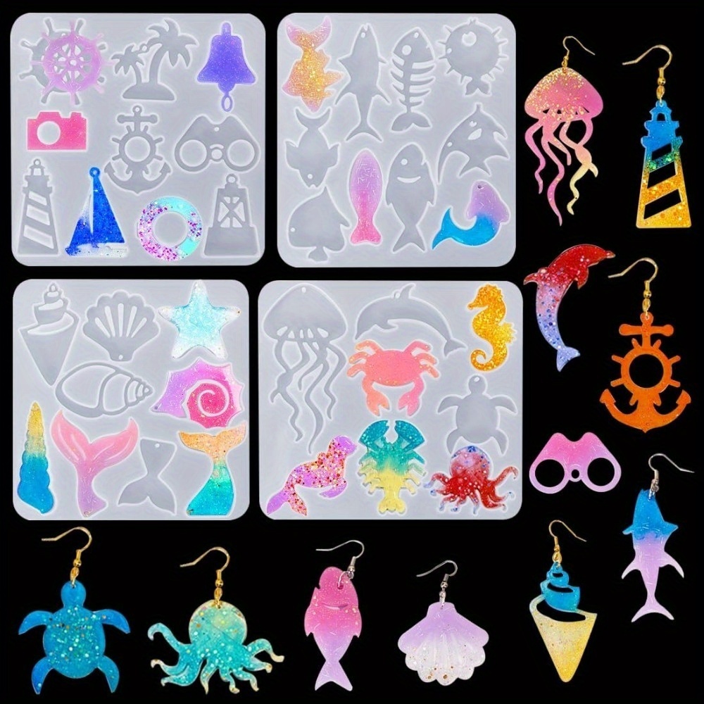 The Ocean-themed Earring And P - Aquarium Fish Accessories recension och pris