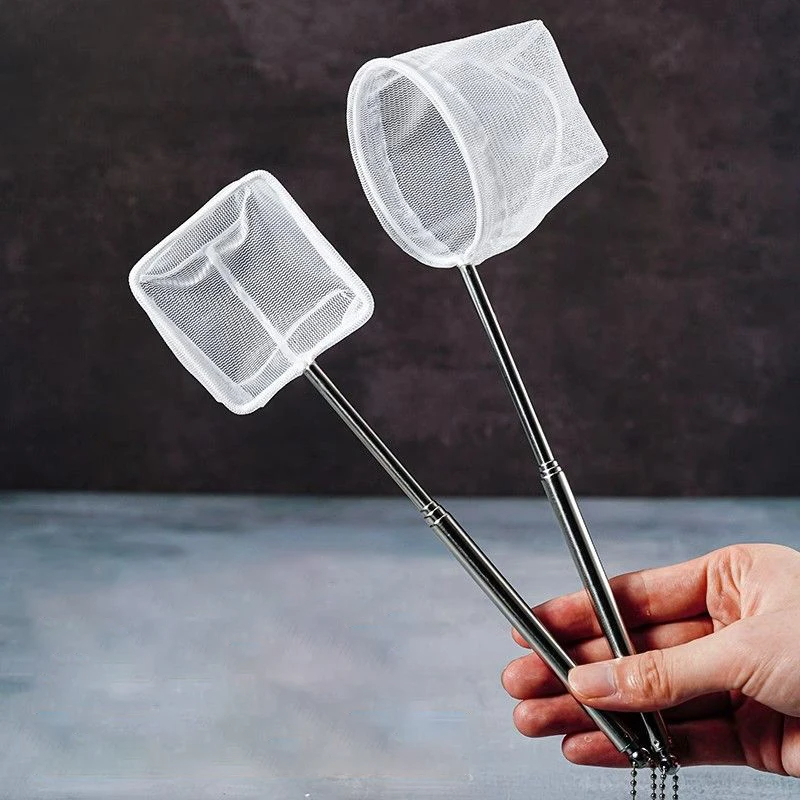 Stainless Steel Fine Net Fishi - Aquarium Fish Trap recension och pris