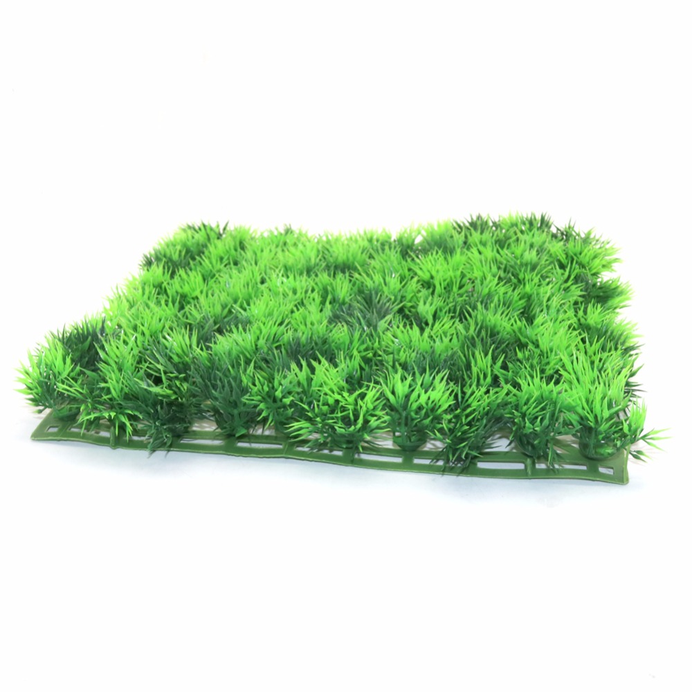 Artificial Green Grass Plant L - Aquarium Fish Green recension och pris