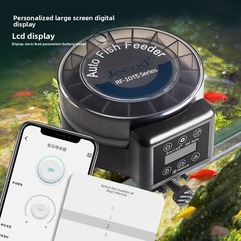 Jebao New Automatic Feeding Fi - Aquarium Fish Food recension och pris