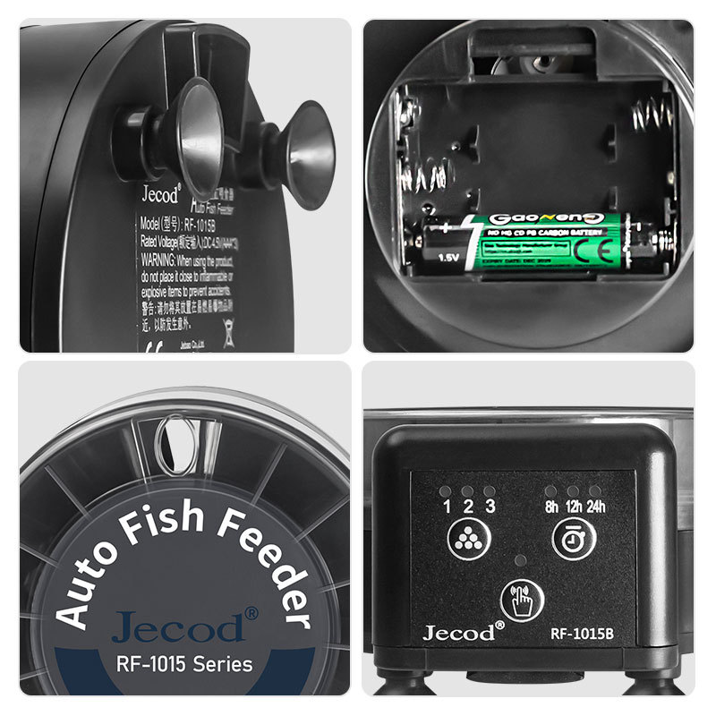 Jebao New Automatic Feeding Fi - Aquarium Fish Food recension och pris