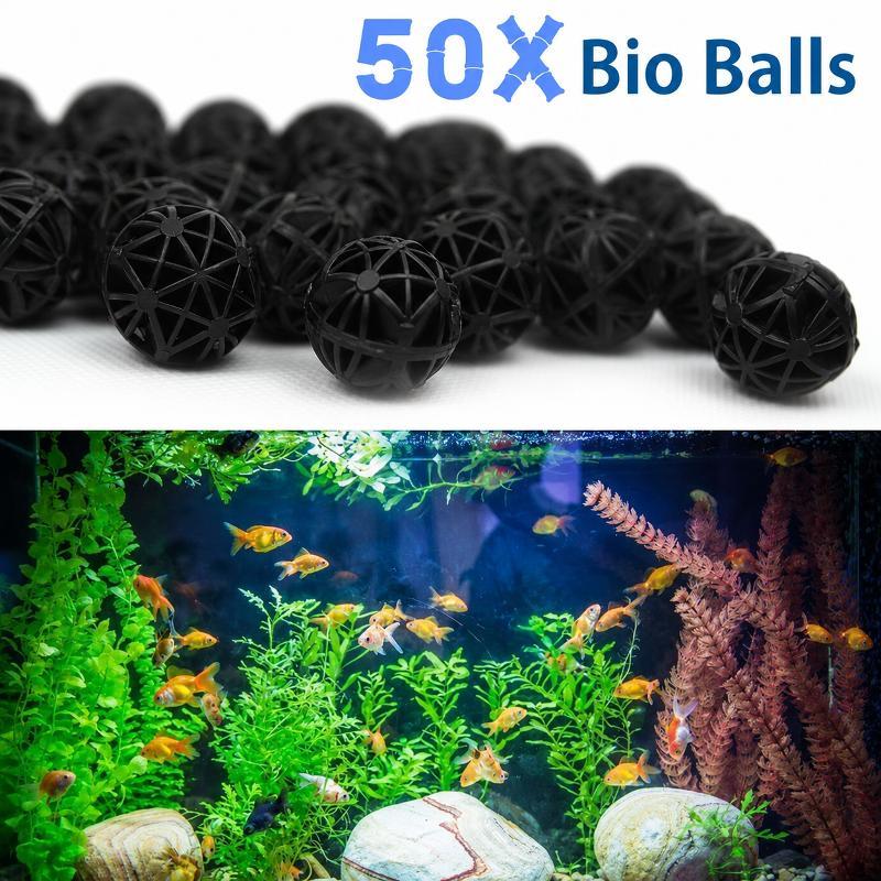 50Pcs 16mm Aquarium Bio Filter - Aquarium Fish Accessories recension och pris