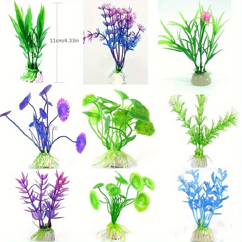 Artificial Underwater Plastic  - Aquarium Fish Green recension och pris