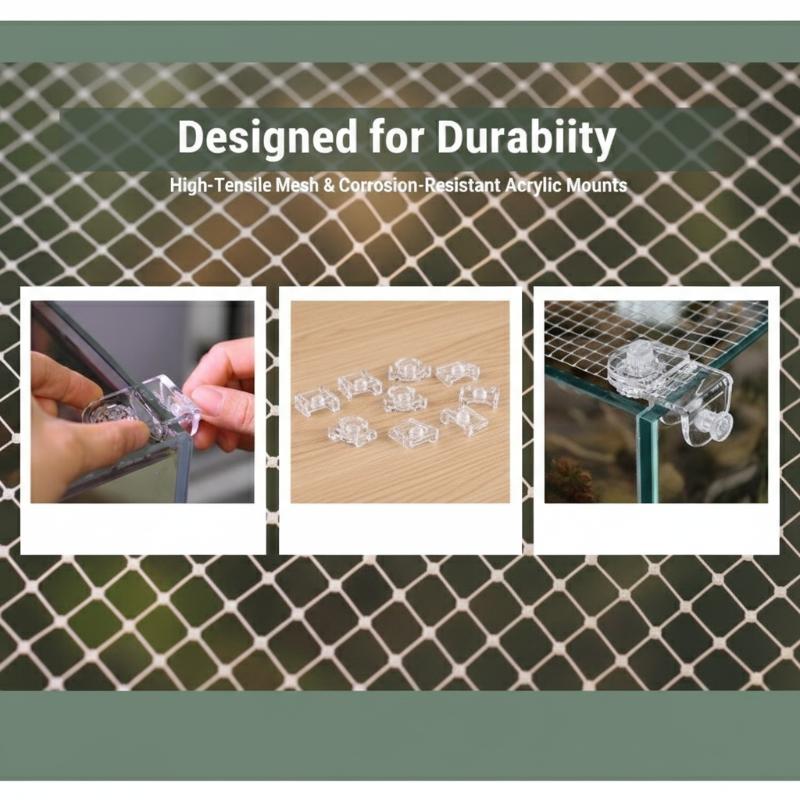 1Pcs Fish Tank Net Anti Jumpin - Aquarium Fish Trap recension och pris