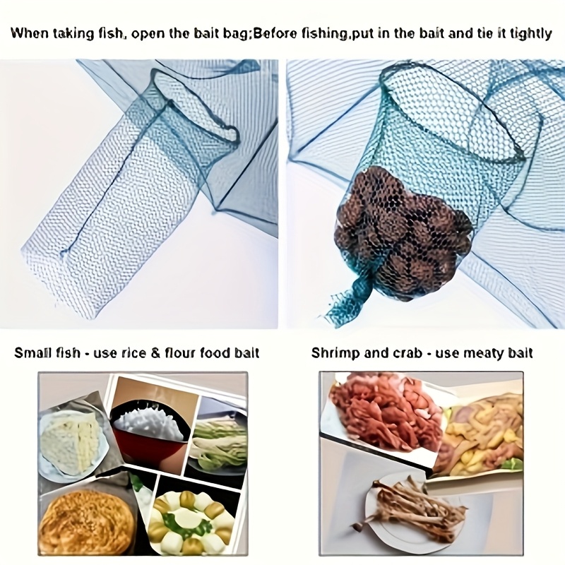 Folded Portable 6/8/16/20 Hole - Aquarium Fish Trap recension och pris