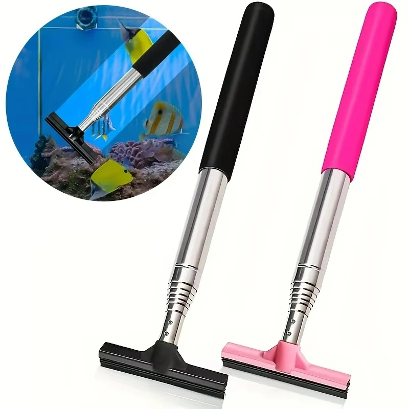 Telescopic Aquarium Scraper Br - Algae Scraper Blade recension och pris