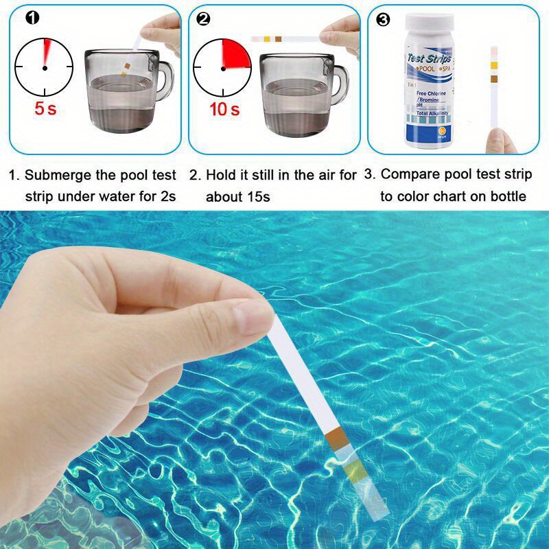 Chlorine PH Test Strips SPA Sw - Aquarium Fish Breeding recension och pris