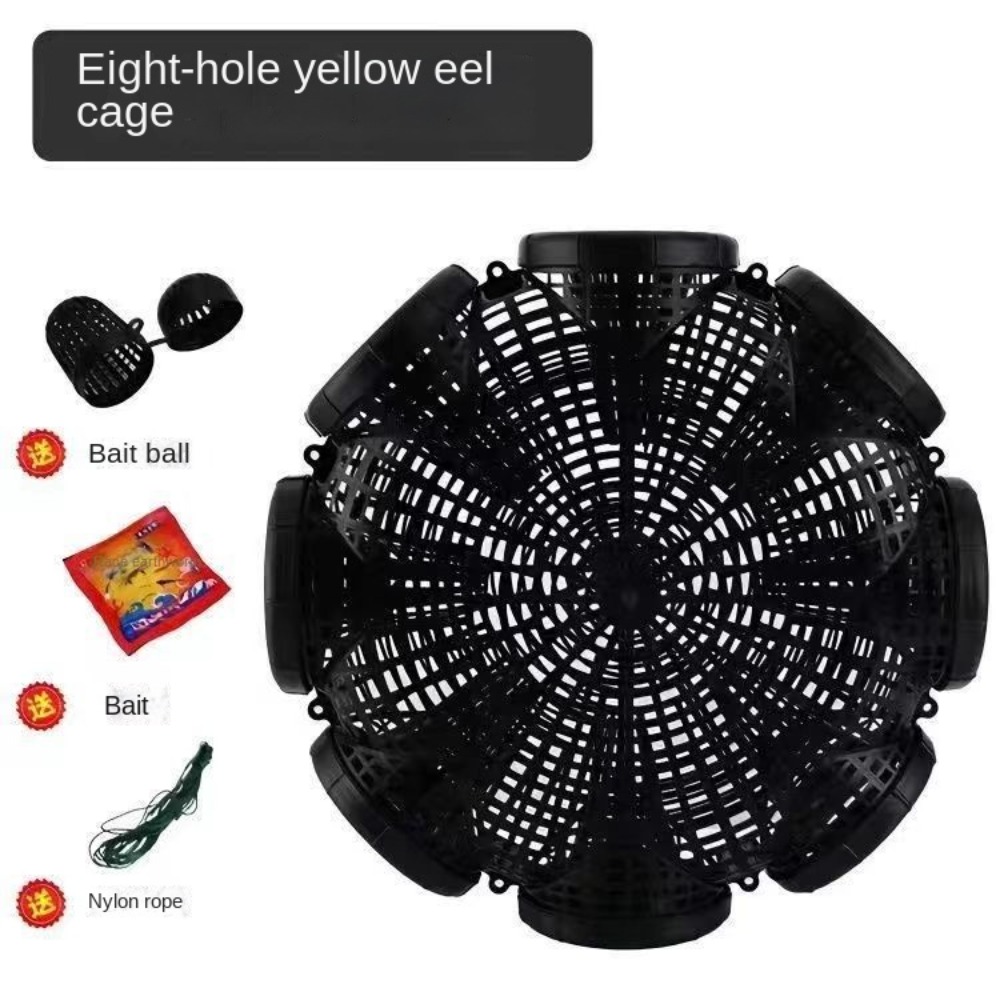 Black Fish Net Cage Fish Net C - Aquarium Fish Trap recension och pris