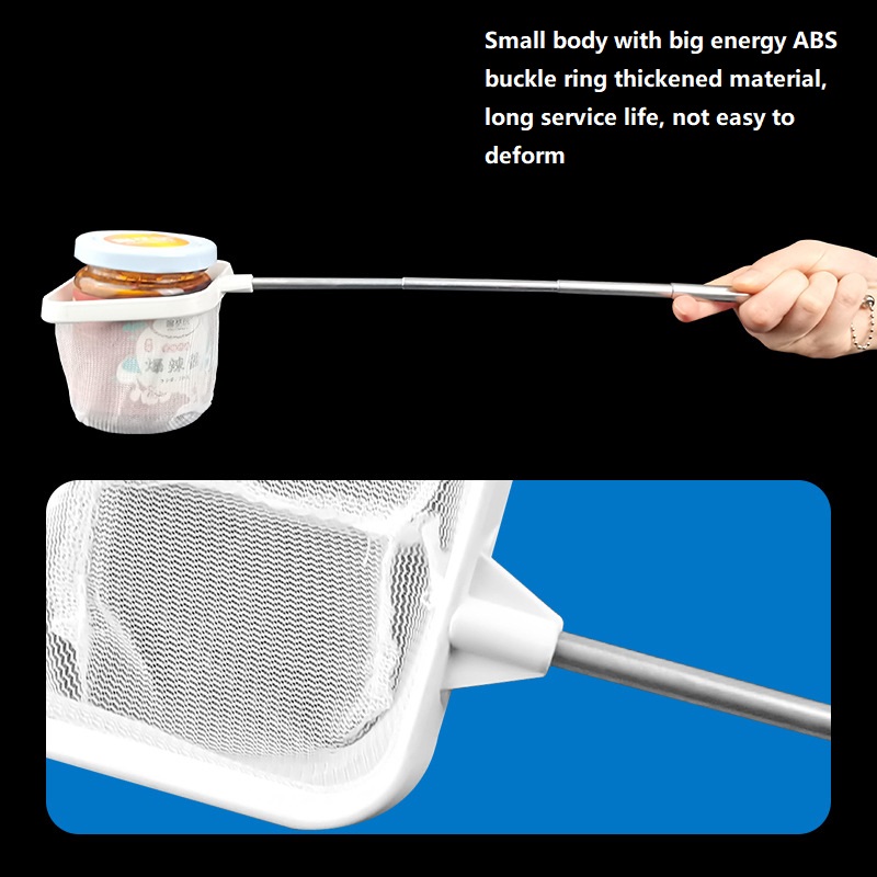 Stainless Steel Telescopic Han - Aquarium Fish Trap recension och pris