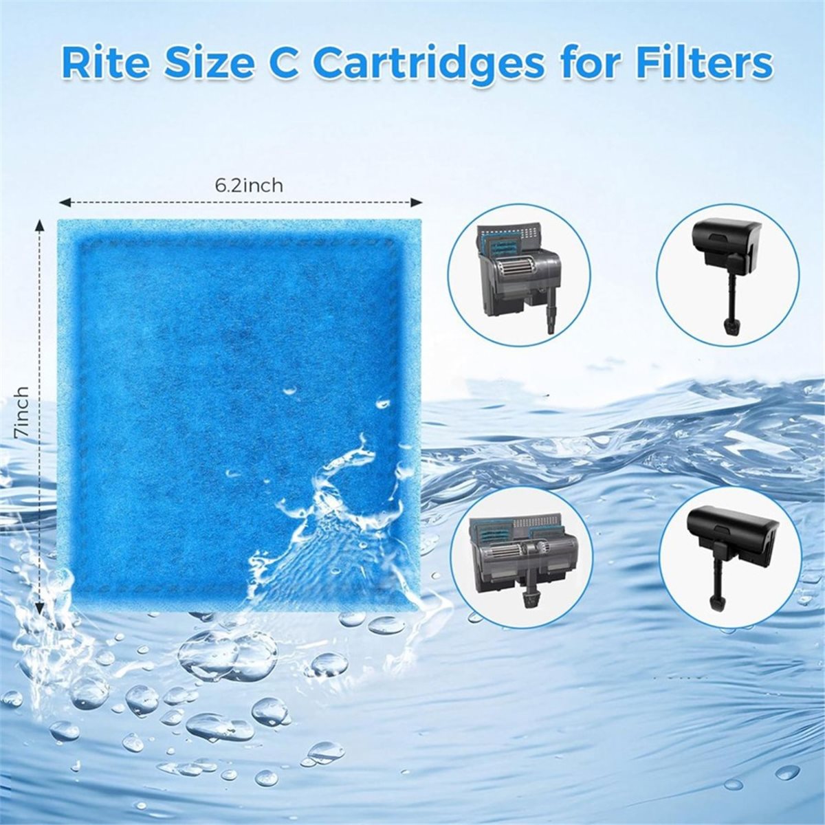 《TOP RATED》10 Pcs Aquarium Fil - Aquarium Fish Rate recension och pris