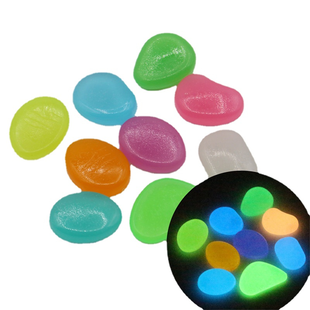 50pcs Luminous Stone Fluoresce - Aquarium Fish Breeding recension och pris