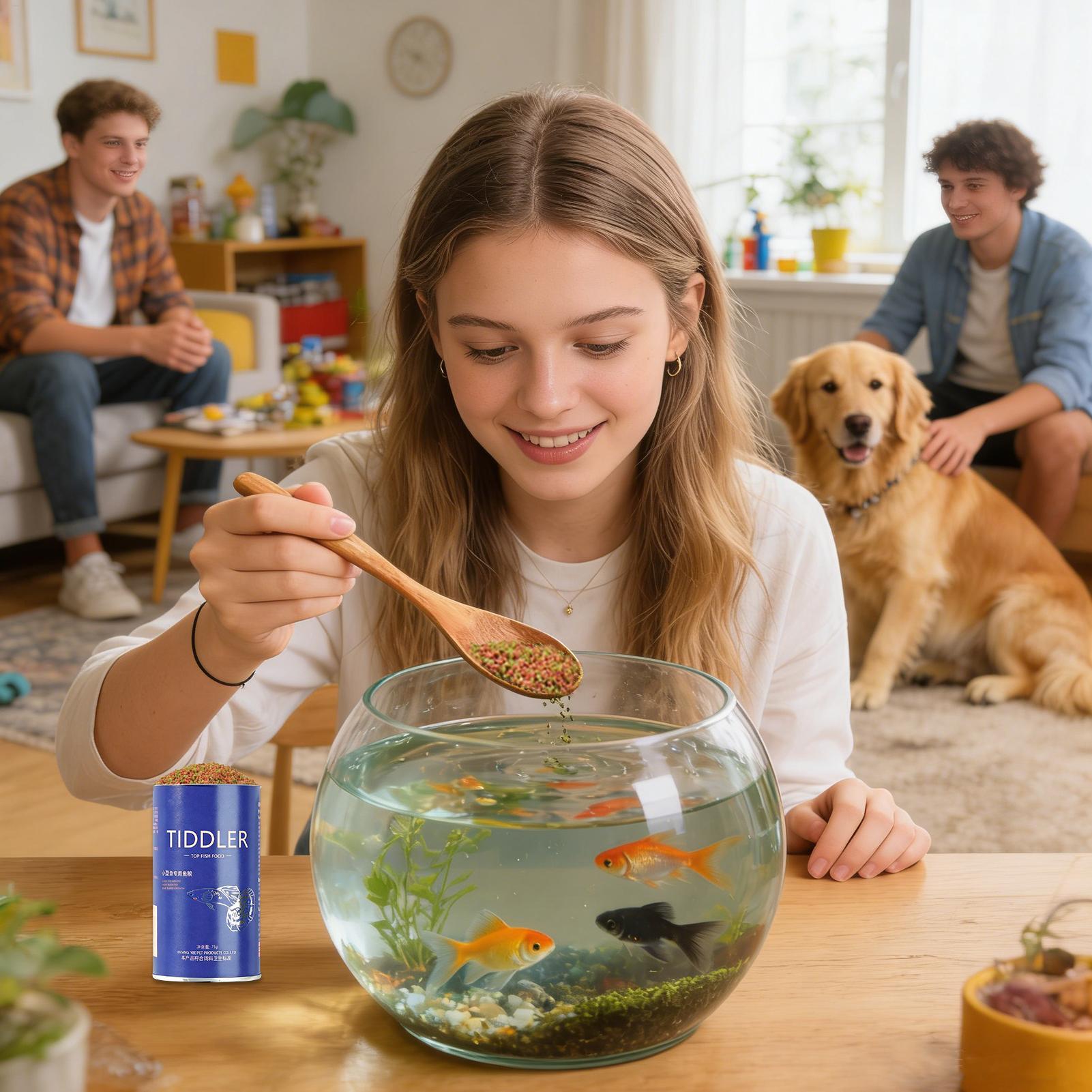 Fish Food Aquarium Feed Small  - Aquarium Fish Food recension och pris
