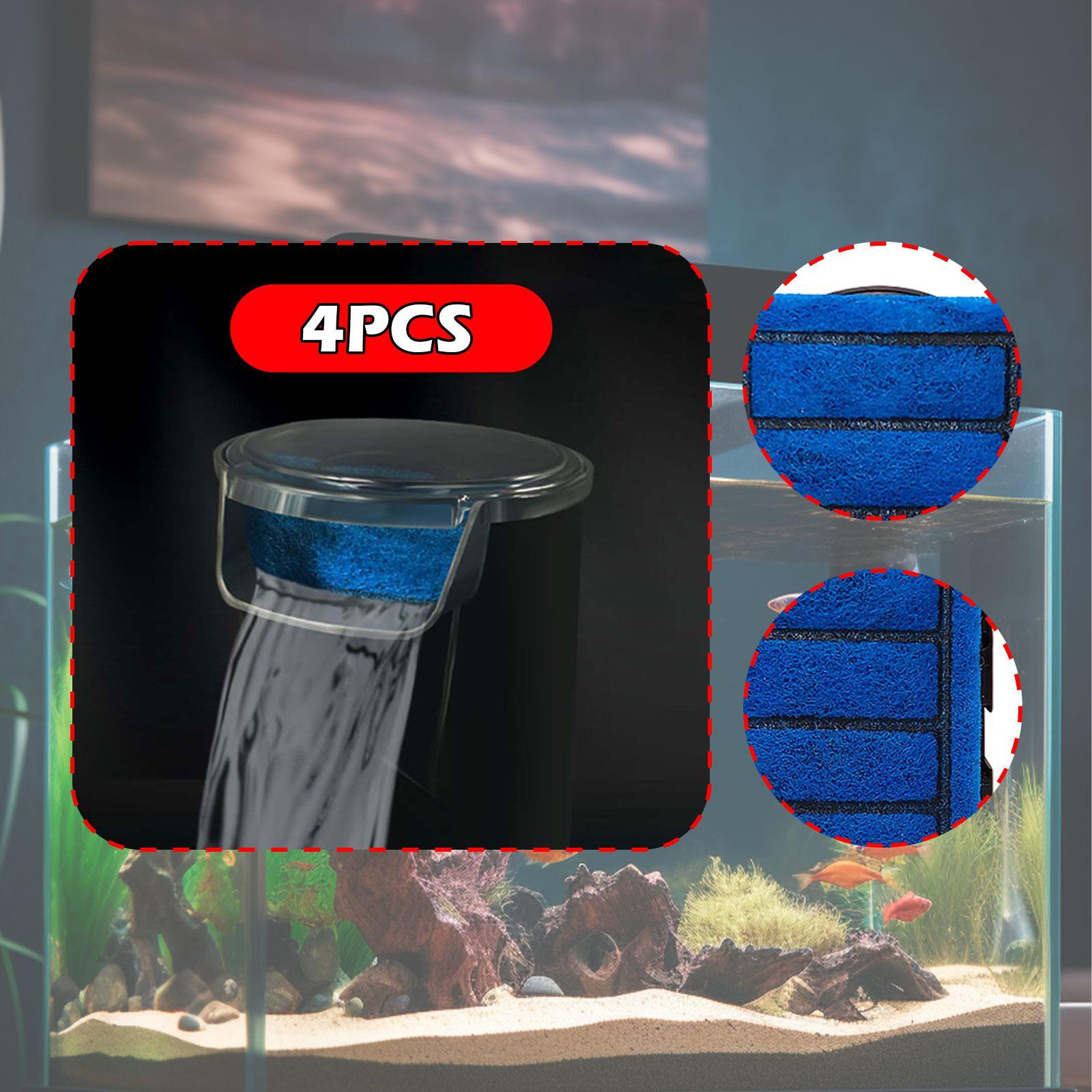 4 Pieces Tank Filter Cartridge - Aquarium Fish Accessories recension och pris